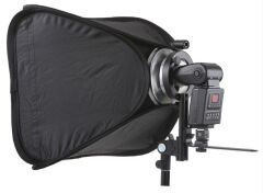 JINBEI F 60x60 stüdyo flaş adaptör ile Katlanabilir softbox
