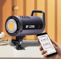 JINBEI EF-220Bi AC/DC BiColor COB LED Bebek&Çocuk Çekim Seti
