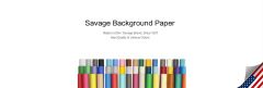 Savage Kağıt Fon 2,72 m x 11m - Süper White 01