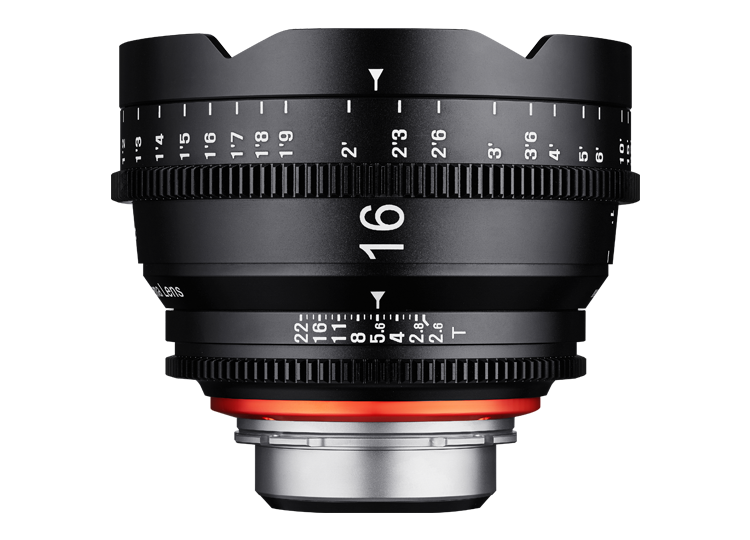 Xeen 16mm T2.6 Cine Lens