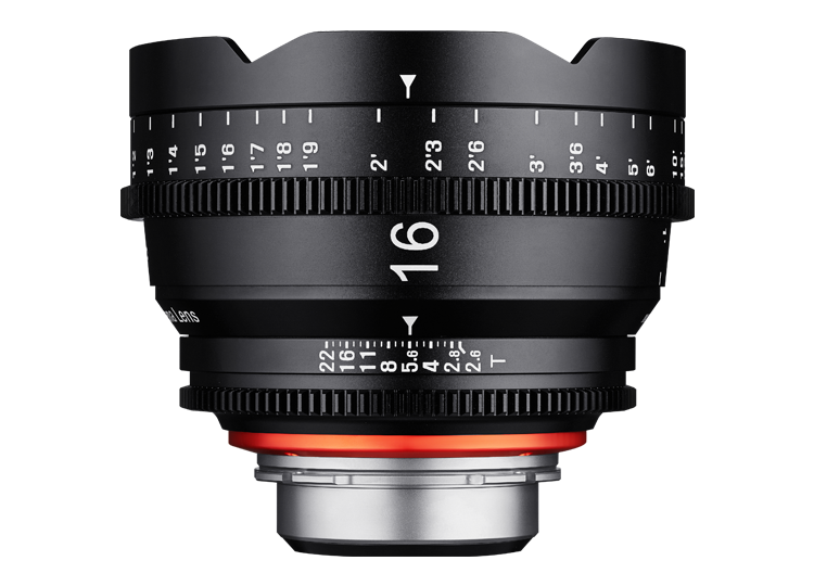 Xeen 16mm T2.6 Cine Lens