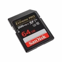 Sandisk Extreme PRO 64GB SD Hafıza Kartı 4K U3 V30 200MB/s