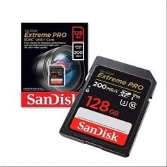 Sandisk Extreme PRO 64GB SD Hafıza Kartı 4K U3 V30 200MB/s
