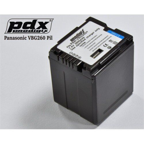 PDX Panasonic VBG260 Batarya Pil