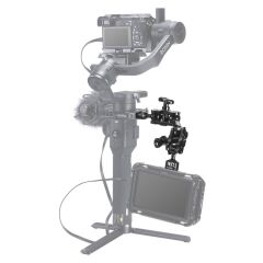 SmallRig Çift Başlı Bilyalı  ve Uzatmalı  Eklemli (1/4 ''-20 Vida) Kol 2109B
