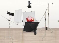 JINBEI CK-2  Krom Çelik Işık Standı