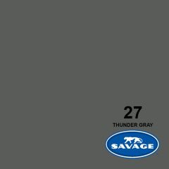 Savage (U.S.A) Stüdyo Kağıt Fon Thunder Gray 271x1100 cm