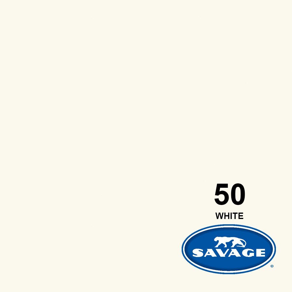 Savage (U.S.A) Stüdyo Kağıt Fon White (50) 271x1100 cm