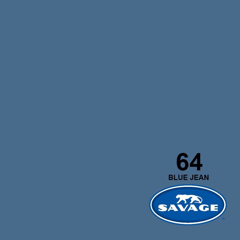 Savage (U.S.A) Stüdyo Kağıt Fon Blue Jean 271x1100 cm