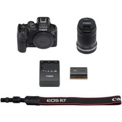 Canon EOS R7 18-150mm Lensli Kit Aynasız Fotoğraf Makinesi