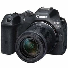 Canon EOS R7 18-150mm Lens Aynasız Fotoğraf Makinesi + Canon EF-EOS R Mount Adaptör