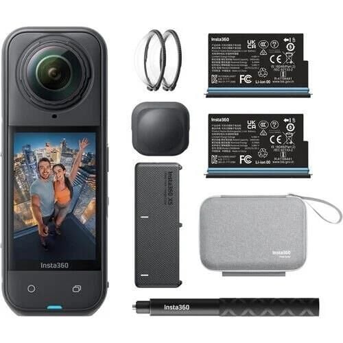 Insta360 X5 360° Aksiyon Kamerası Essential Bundle