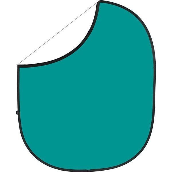 Savage (U.S.A) Teal/White Collapsible Backdrop (Katlanabilir Beyaz/Yeşil Fon)