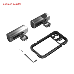 SmallRig 4076 iPhone 14 Pro için Mobil Video Kafes Kiti