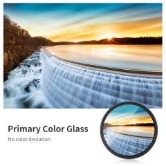 K&F Concept 62mm B-SERIES ND2-ND400 (1 ile 9 Stop) ND Filtre