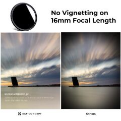 K&F Concept 62mm B-SERIES ND2-ND400 (1 ile 9 Stop) ND Filtre